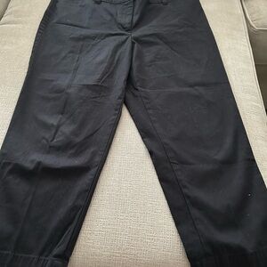 Talbots Classic Black Capris